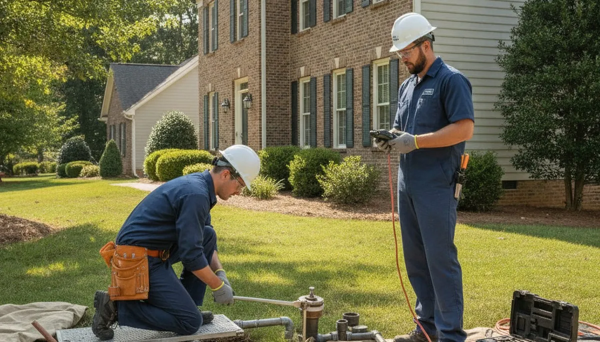 Raleigh, NC plumber providing professional plumbing repair services for local homes and businesses