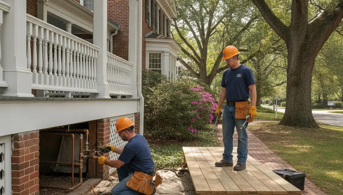 Professional Raleigh, NC plumber providing plumbing repair service for homes and businesses