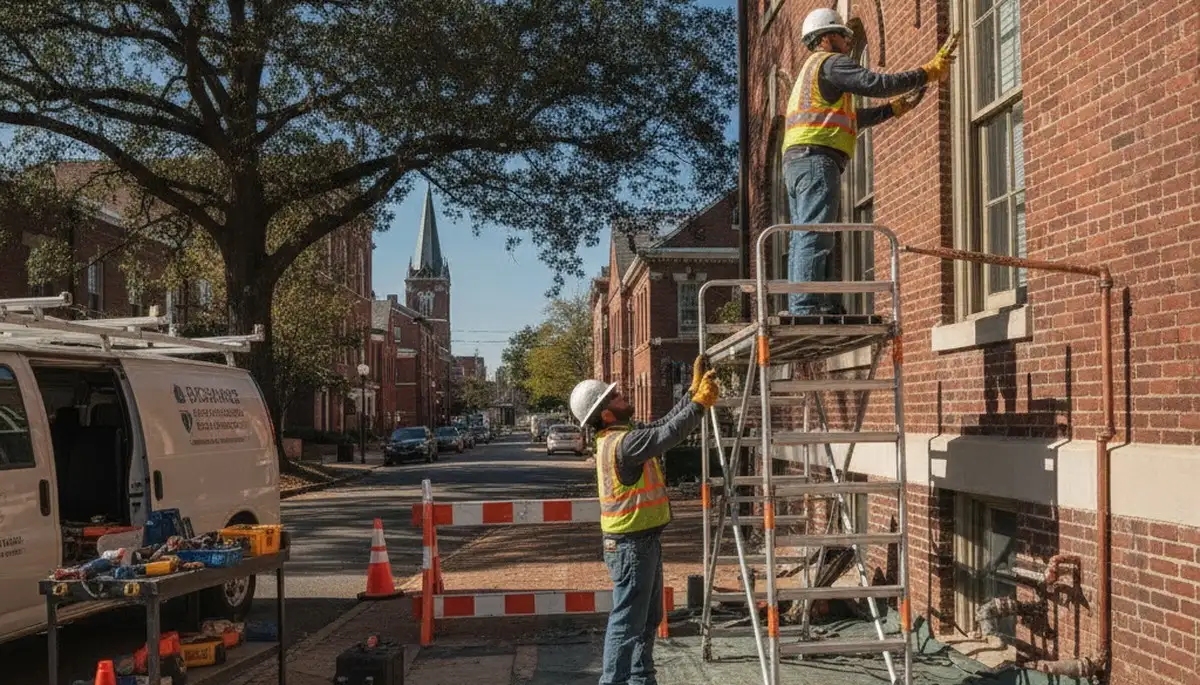 Raleigh, NC plumber providing residential pipe repair and leak detection services