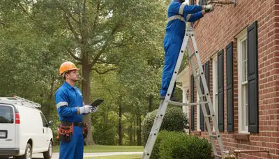 Plumber service truck for plumbing repair in Raleigh, NC