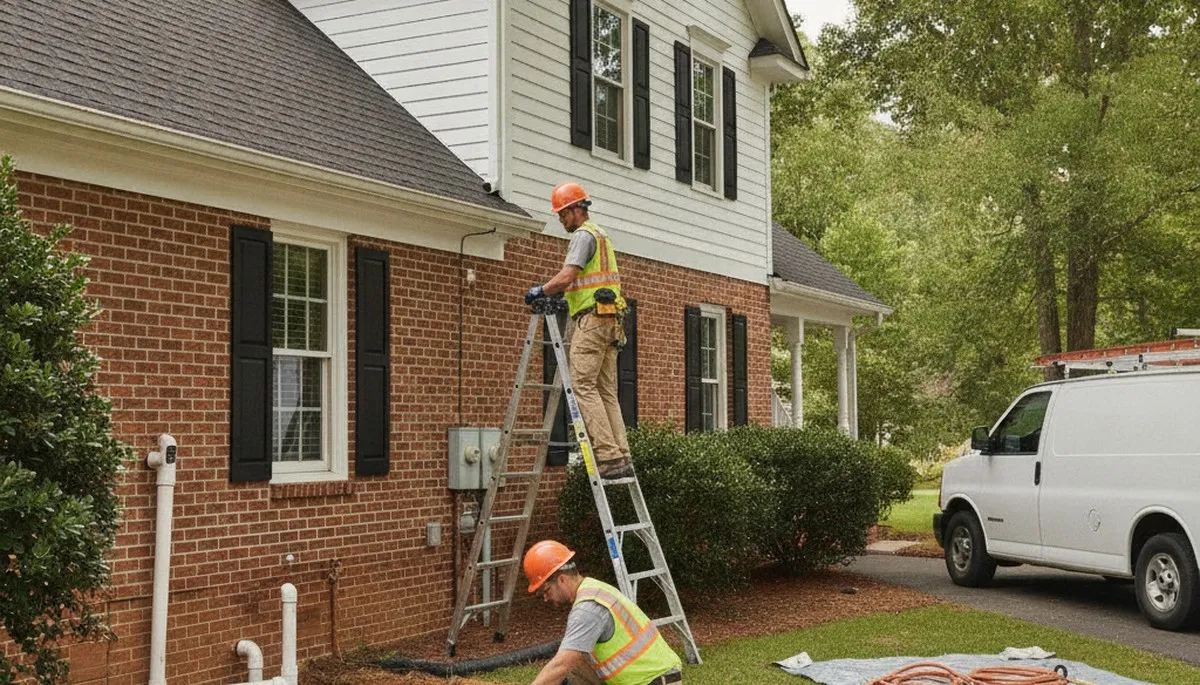 Raleigh, NC plumber providing professional plumbing repair service for local homeowners