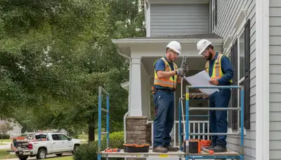 Plumber repairing pipes in Raleigh, NC for plumbing service from Plumbers Raleigh NC