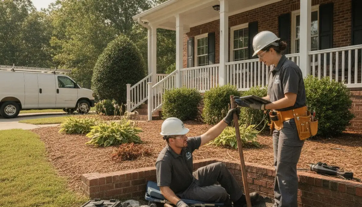 Raleigh, NC plumbing repair service truck for residential and commercial pipe repairs