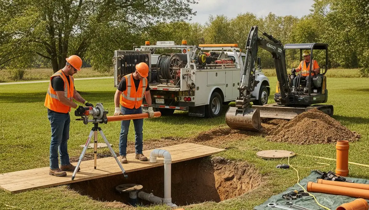Septic repair service for Raleigh, NC homes by On Call Plumbers