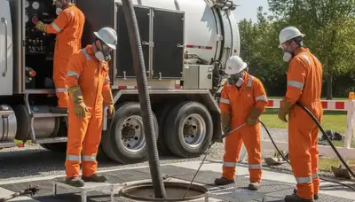 Septic tank cleaning service for Raleigh, NC homes by On Call Plumbers