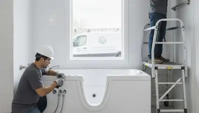 Walk-in tub installation for Raleigh, NC homes by On Call Plumbers